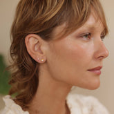 Crystal Eye Stud Earring